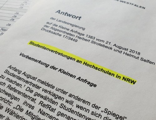 Wenig Kontrolle, wenig Transparenz: Studentenparlamente in NRW