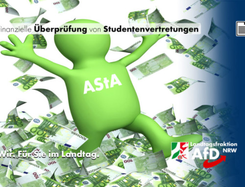 Transparenz der Studentenvertretungen: AfD hakt nach