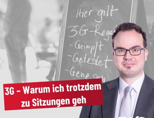 3G – Warum ich trotzdem zu Sitzungen geh