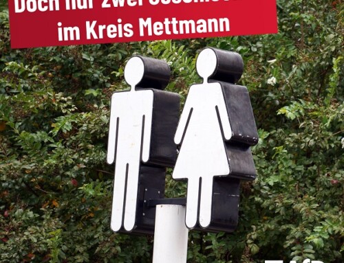 Nur zwei Geschlechter im Kreis Mettmann