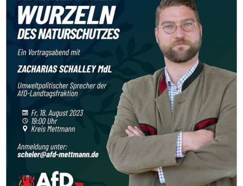 »Die konservativen Wurzeln des Naturschutzes« mit Zacharias Schalley