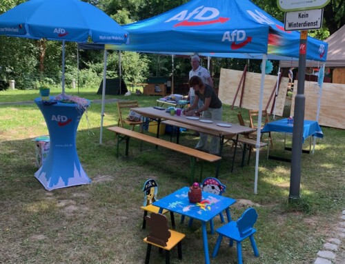 AfD beim Dorffest in Haan-Gruiten