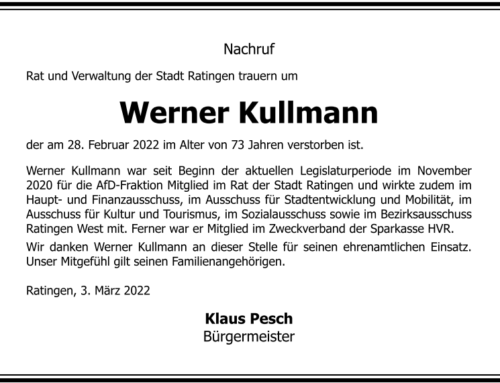 Werner Kullmann †